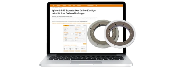 konfigurator łożysk wieńcowych PRT