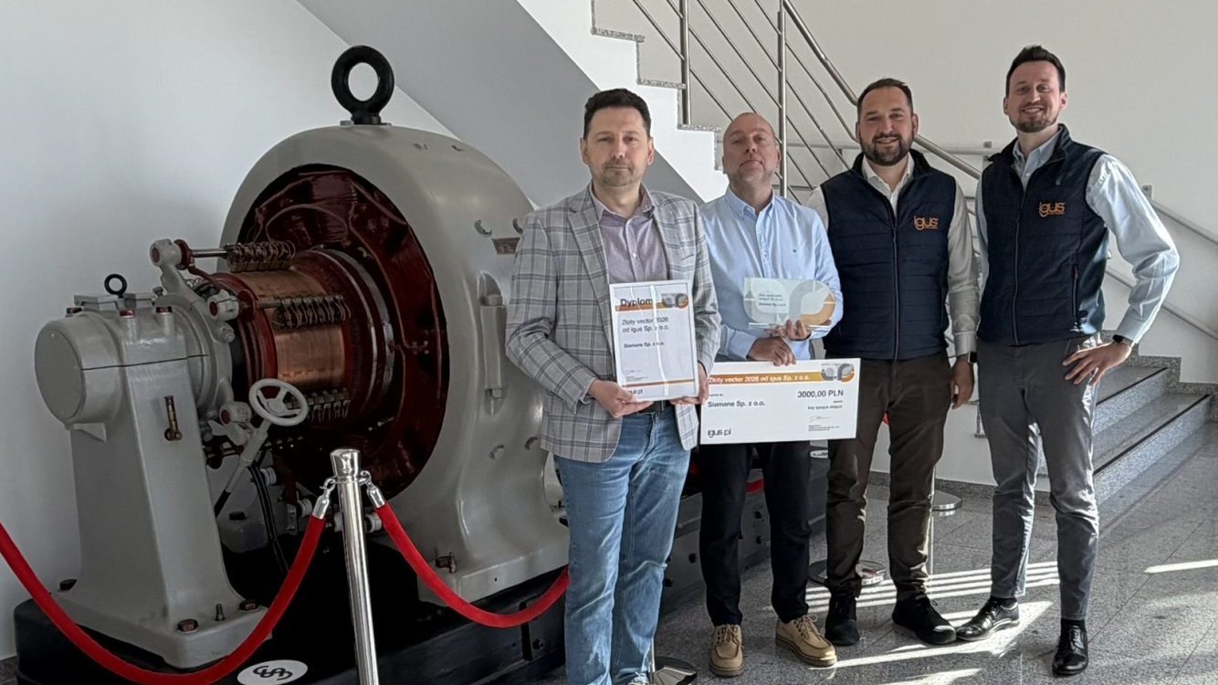 Siemens zdobył złoty vector 2026 - wręczenie nagrody